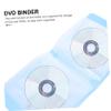 TOYANDONA 5-Pack CD/DVD Case, 12 Compartments, Scratch-Resistant Storage Bag, Random Color view 3