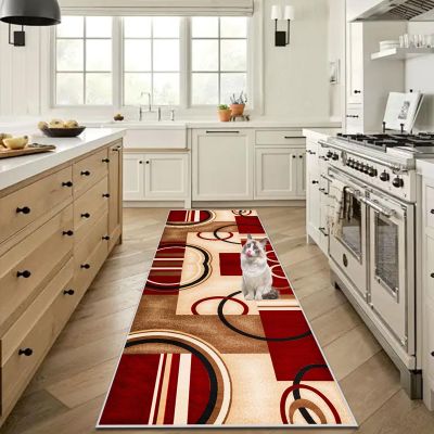 Taxestmy Kitchen Runner Rug, Washable Hallway Runner, 50 x 140 cm