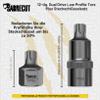 SabreCut SCSK002 12-Piece Dual-Drive Super-Short Torx Plus Socket Set view 3