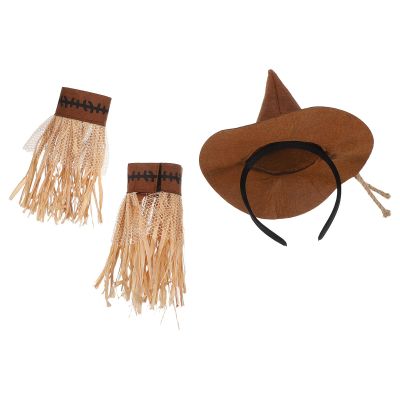 AKOOSY Scarecrow Costume Accessories Set for Women