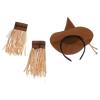 AKOOSY Scarecrow Costume Accessories Set for Women view 1