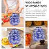 Traditional Ceramic Pickle Jar with Double Lid view 4