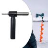 DimyFew Portable Lightweight Ice Auger Adapter for Ice Fishing Shelters and Camping view 4