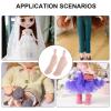 Doll Feet for DIY Doll Making, 1:6 Scale, 1 Pair view 3