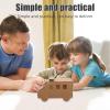 3-Piece Cardboard Paper Vehicle Craft Kit for Kids view 4