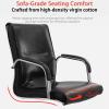 Contemporary-Style Office Chair, Stain-Resistant, Skin-Friendly Comfort and Breathability, for Offices, Meeting Rooms and Home Use (Gray, Two-Tier) view 4