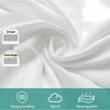 ZKTCYC Purple Rose Fitted Sheet Set 160 x 200 cm with Butterfly and Flower Design view 4