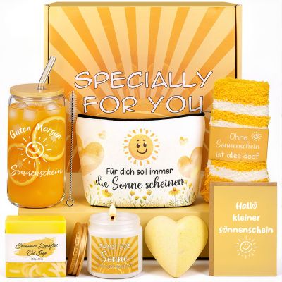 Gifts for Women, Little Sunshine Gift for Girlfriend, Mom, Sister, Best Friend, or Colleague