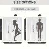 xueneige Vintage Skeleton Toilet Shower Curtain with “Smile” Text view 4