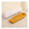 MUMUXIAO Short Plush Round Bolster Pillowcase, Cover Only, 20 x 100 cm, Coffee view 4