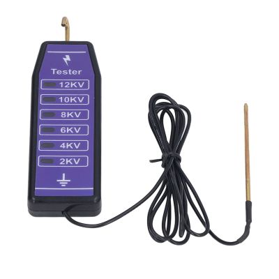 HEEPDD Electric Fence Tester, Waterproof Voltage Meter with 6 Indicator Lights, 2,000–12,000 V