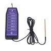 HEEPDD Electric Fence Tester, Waterproof Voltage Meter with 6 Indicator Lights, 2,000–12,000 V view 1