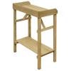 Homgoday Garden Workstation with Shelf, Multicolor Treated Pine, 75 x 40 x 90 cm, for Hobby Gardeners, Flower Beds and Planter Boxes, Model 45302 view 4