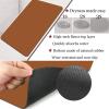 Large Bathroom Rug, Non-Slip Washable Bath Mat, 70 x 120 cm, Orange view 3
