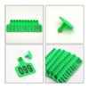 Plastic Livestock Ear Tags, Green, 4 × 5 cm, Numbered 401–500, 100-Pack view 2