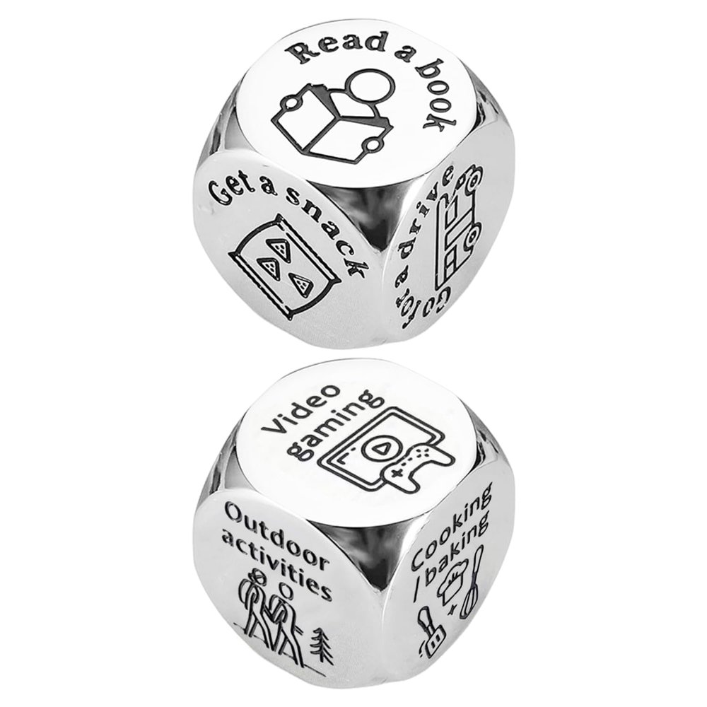 SHDOFN 2-Piece Six-Sided Decision Dice