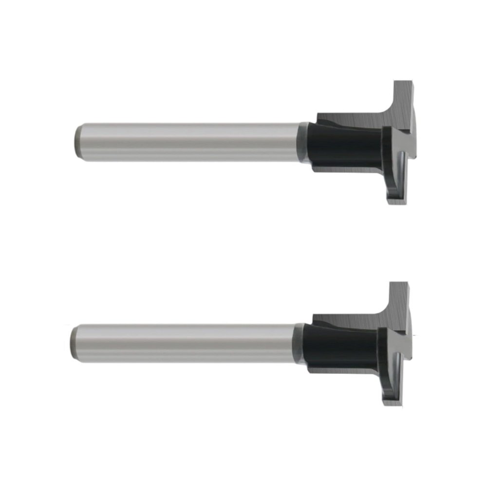 Durable T-Slot Router Bit, Carbide-Tipped, 20 mm Diameter