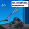 RVVS 2-Core Twisted Pure Copper Cable, 300 V, for Outdoor Power, Control and Signal Transmission (60 ft, 1.5 mm) view 3