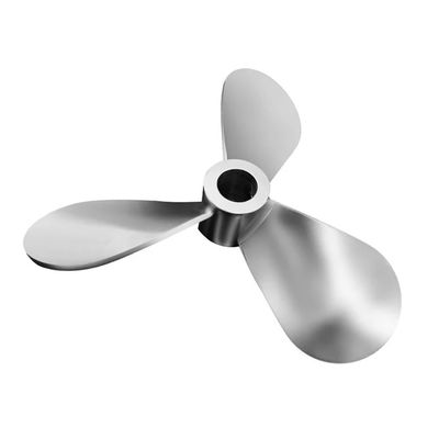 Laboratory Dispersing Paddle, 304 Stainless Steel, OD 60 × 200 mm, Bore 8 × 20 mm