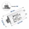 VIOKS CBB60 450 V 8 µF Capacitor for Household Appliances view 3