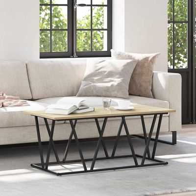 Nqyjm Coffee Table, Sonoma Oak, 100 x 50 x 40 cm