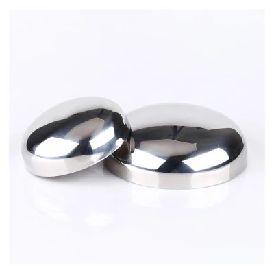 ICXLPMC 1-Pc 19–108 mm OD SS304 Stainless Steel Weld-End Cap, 1.5/2 mm Thick (108 × 2 mm)