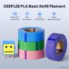 DEEPLEE PLA Basic 1.75 mm Refill Filament, White, 3 kg view 2