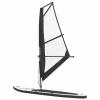 Mengtu Stand-Up Paddleboard for Beginners & Recreation - Black/White - 330 x 72 x 10 cm - Surfing Equipment 92736 view 4