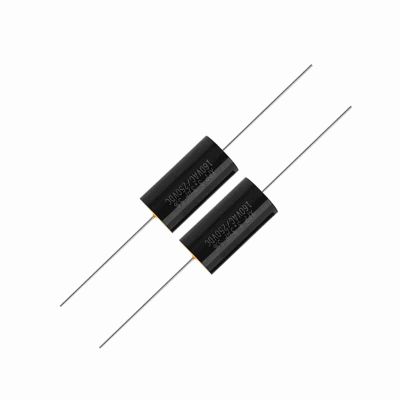 Taidda Capacitor, Crossover, Metallized Film, Clear, High-Fidelity Sound Capacitor for Speakers and Car Horns, 2 pcs. (3.3 µF)