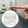 Transparent Light Switch Panel Labels, 100-Pack view 2