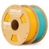 DEEPLEE Basic PLA Filament 2kg Sunflower Yellow/Turquoise view 1