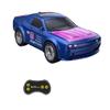 MechEdu 1:43 Mini RC Race Car, 2.4 GHz, 5-Channel, Aluminum, Dual-Speed Modes, App Control, Dark Blue view 1
