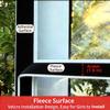 Thermal Window Cover, Transparent EVA Insulating Film for Thermal Insulation, Window Sealing Kit with Tape, Uncuttable Thermal Curtain (Black, 1000 x 1600 mm) view 3