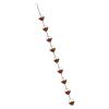MALSSE Artistic Rain Collection Rain Chain with Metal Flower Cups view 4
