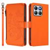 XFDSFDL Wallet Case for Honor X8b LLY-LX1/LX2/LX3 (6.7 in), Orange view 2