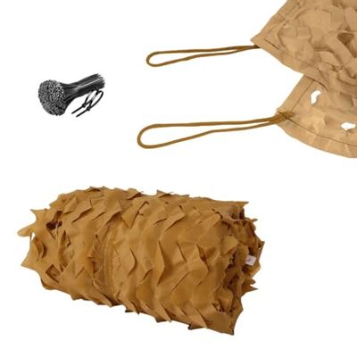 Camouflage Net for Sun and Fence Protection, Versatile Cover for Hunting, Shooting, and Car Protection (7 x 8.5 m)