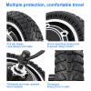 MasYosh Front Wheel Hub for Electric Scooters, Shock-Absorbing 10-Inch Honeycomb Wheel with Aluminum Alloy Rim, for KUGOO M4 and Other 10-Inch Scooters view 3