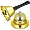2-Pack Metal Desk Bells for Christmas Events and Restaurants view 1