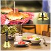 2-Pack Metal Desk Bells for Christmas Events and Restaurants view 4