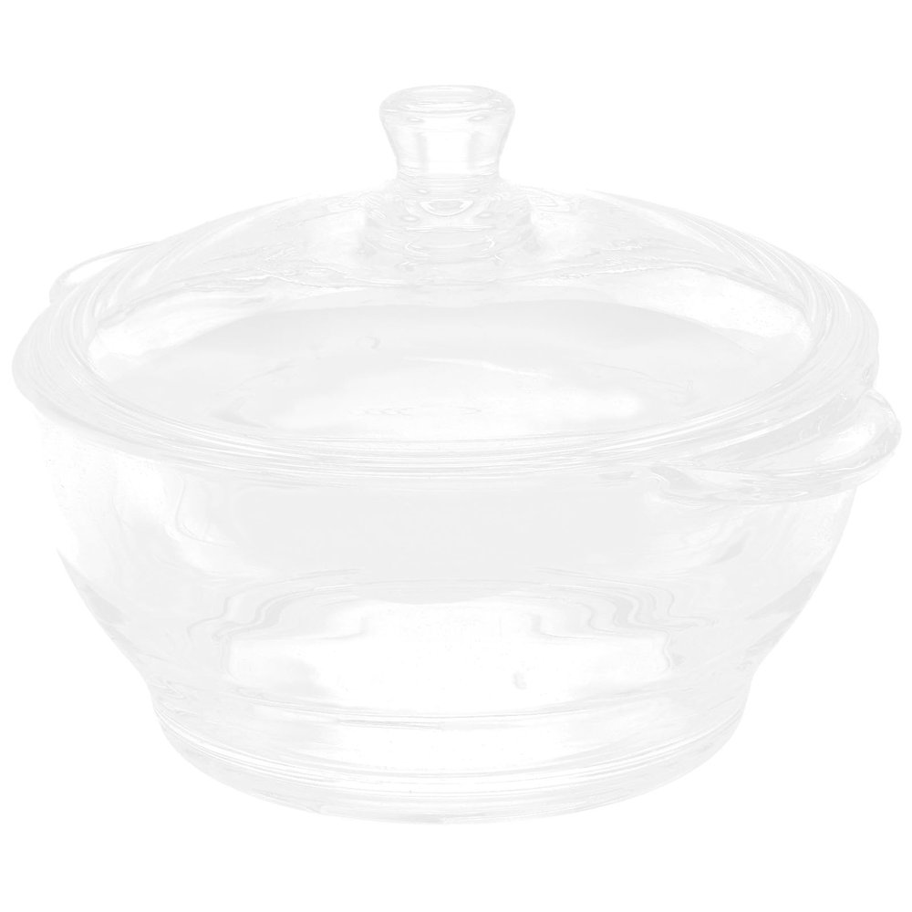 2.5 L Glass Soup Pot with Lid, Heat-Resistant