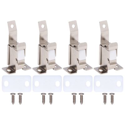 FE Rack Clamp, 304 Stainless Steel, Automatic Clamping, Industrial Frames, 4-Piece Set with Washers