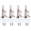 FE Rack Clamp, 304 Stainless Steel, Automatic Clamping, Industrial Frames, 4-Piece Set with Washers view 1
