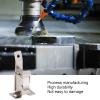 FE Rack Clamp, 304 Stainless Steel, Automatic Clamping, Industrial Frames, 4-Piece Set with Washers view 3