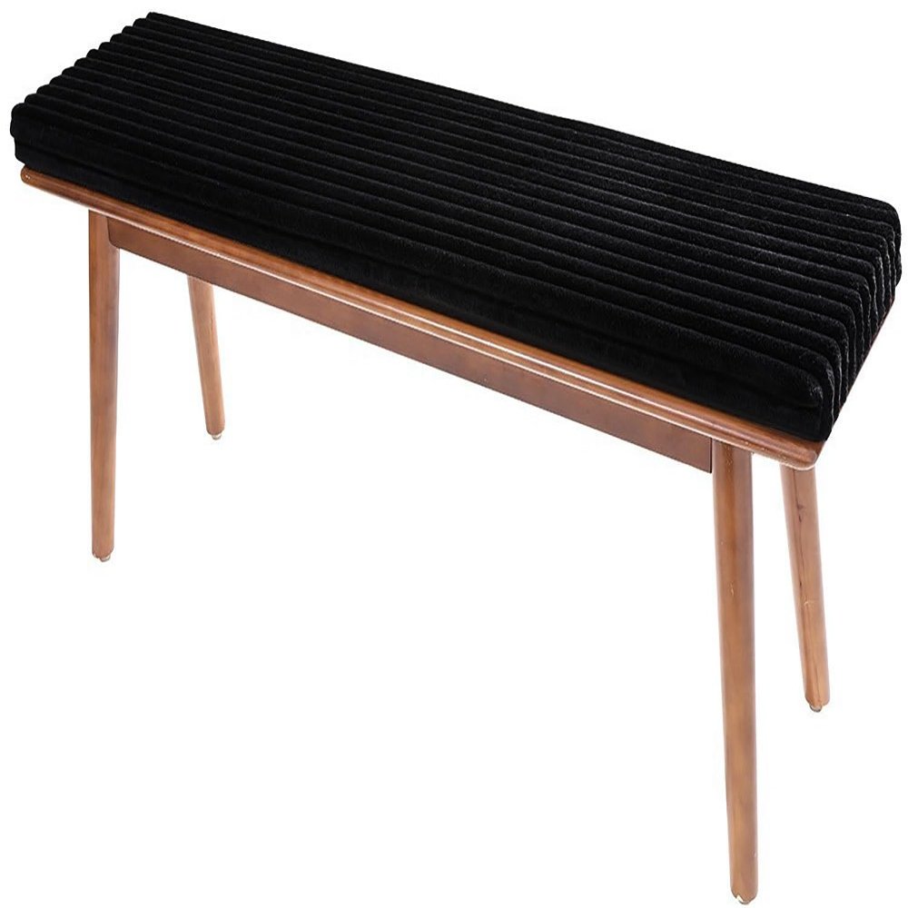 UWOBTN Corduroy Bench Cushion, 35 x 100 x 5 cm