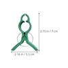 VALICLUD 60-Piece Plant Clips, Durable Plastic Tomato Stem Clips, Large Garden Support Clips for Plant Securing and Climbing Support, Flexible and Reusable for Vegetables and Flowers view 2
