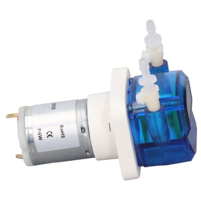 Vvikizy Mini Peristaltic Pump, 180 mL/min Liquid Dosing Pump for Laboratories, Self-Priming Gear Pump, 12V