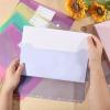 GLOBLELAND Document Folder Set, PP Plastic, 48 Pieces, 6 Colors, with Business Card Pockets, 29.5 x 23.5 cm, for A4 Documents view 3