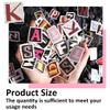 156-Piece Self-Adhesive Vintage Letter Stickers, Vinyl Alphabet Decals for Mailbox Signs, Doors & DIY view 3