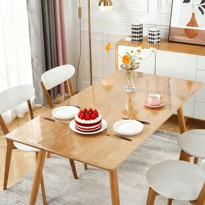 Clear Tablecloth 40 x 60 cm, Heat-Resistant, Transparent