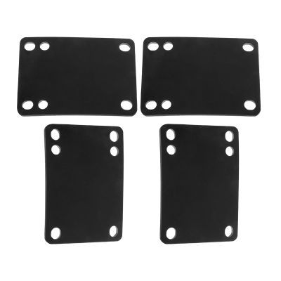 Abaodam 4-Piece 3 mm PP Skateboard Riser Pads